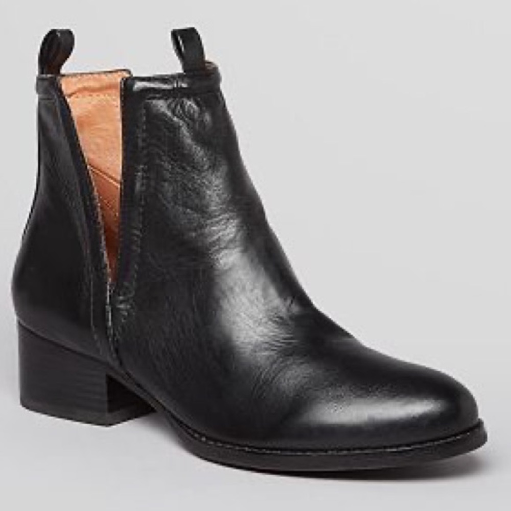 Jeffery Campbell Oriley Cut Out Leather Booties